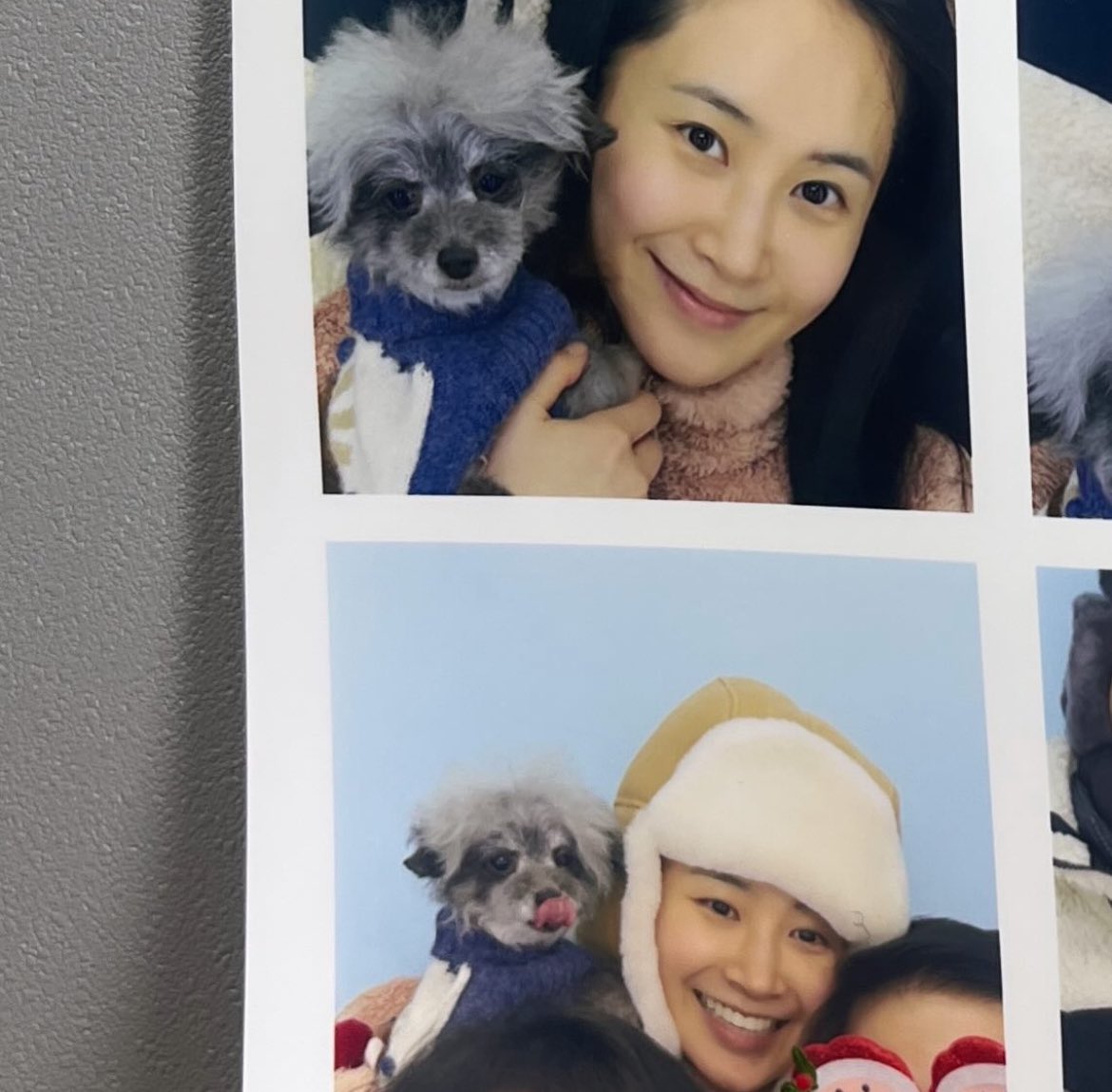 BeWithYUL_TH's tweet photo. [Dooestagram 🐾] dooeyuri: 

“@.yulyulk”
“ภาพถ่ายครอบครัว ☃️”

#BeWithYUL #TransBeWithYUL #권유리 #KWONYURI #DOOE https://t.co/I34r79yJhI