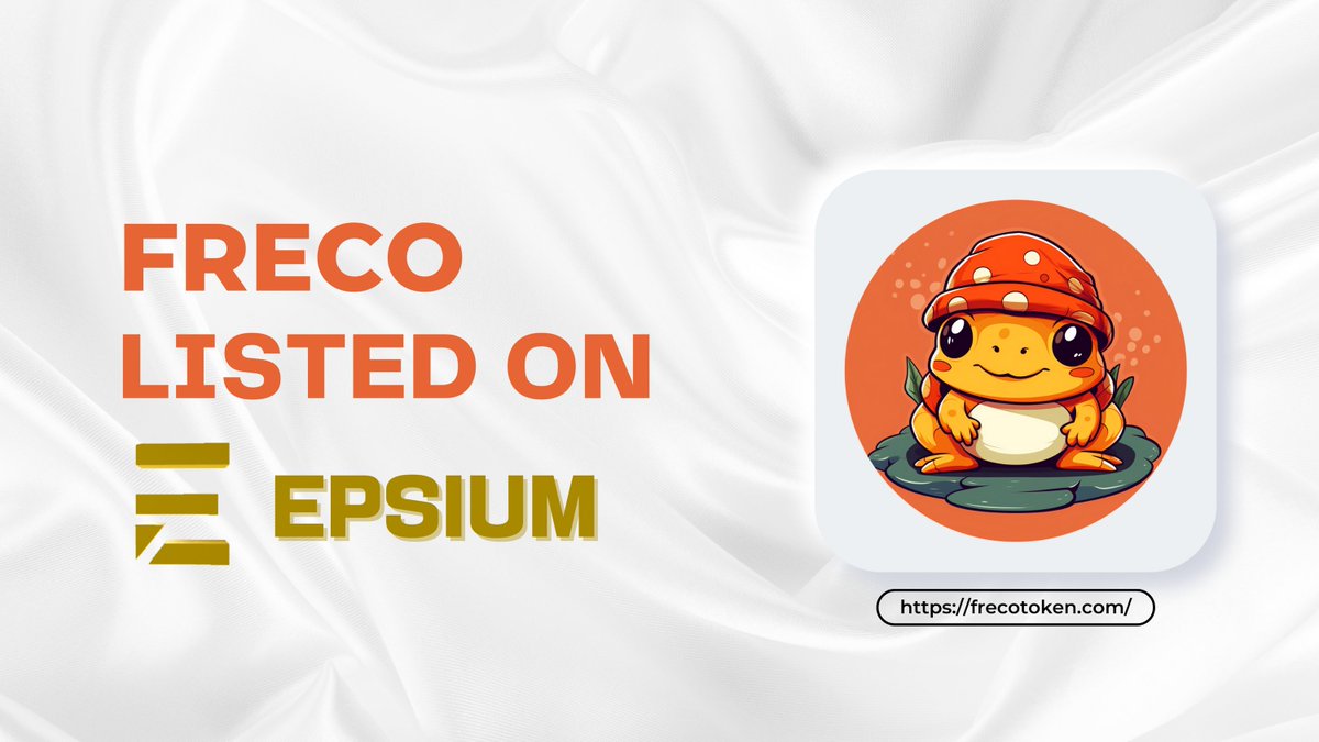 hi everyone Freco listed on Epsium now

 epsium-host.com/coinstats/freco

$freco #freco #coin #coinstats #masternodecoin #masternode #staking #PoS #ProofofStake #cryptocurrency #CryptoNews