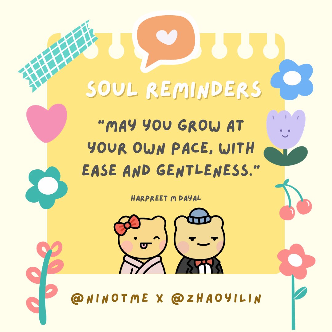 NinotMe's tweet photo. 🌱💖Featuring my neighbor @zhaoyilin May we all bloom at our own pace, just like nature intended. Here's to the nurturing power of self-love and the magic of unfolding possibilities. 🌷✨ #Wondercards #Affirmations #GrowthWithGentleness #BlossomingJourney https://t.co/spxqnKadpA