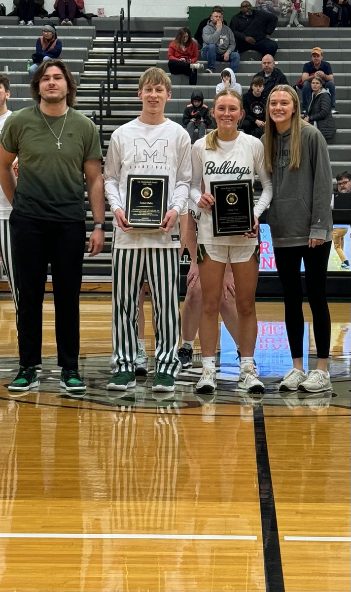 🏀 JV Girls defeat Cardinal Ritter to kick off a great evening of hoops!  JV Boys lose a tight one to the Raiders 

* Special congratulations to our Class of 2024 Monrovia Mr. Basketball and Miss Basketball winners, Tucker Rahn and Mary Cox!