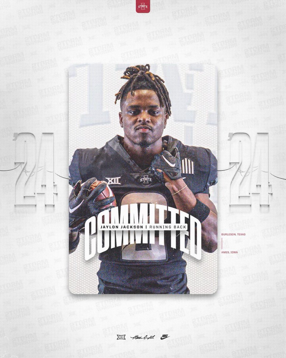 Let’s work 🌪️ <a href="/CycloneFB/">Iowa State Football</a> #Committed