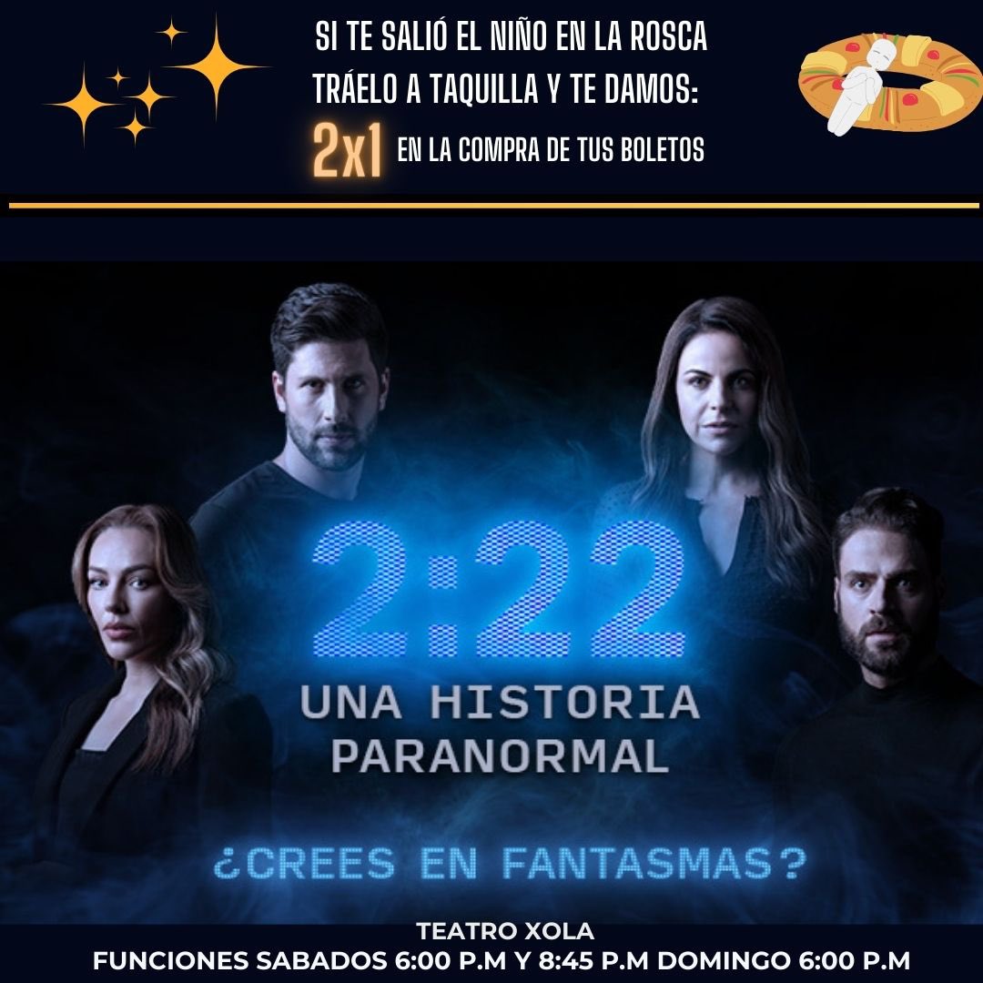 ¡Llegaron los reyes magos a 2:22!