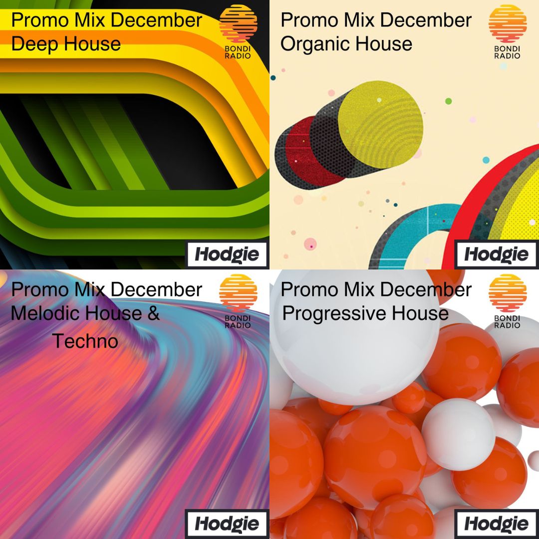 4 New Mixes of only promo tracks from December, Mixed by Hodgie played on Air on Bondi Radio Last night. These are the links to enjoy in your own time.
mixcloud.com/djhodgie/promo…
mixcloud.com/djhodgie/promo…
mixcloud.com/djhodgie/promo…
mixcloud.com/djhodgie/promo…