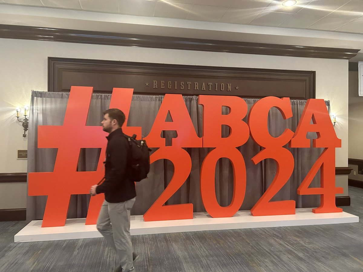 Excited for another year of the ABCA2024 coaches clinic.  What a great event with all these coaches.