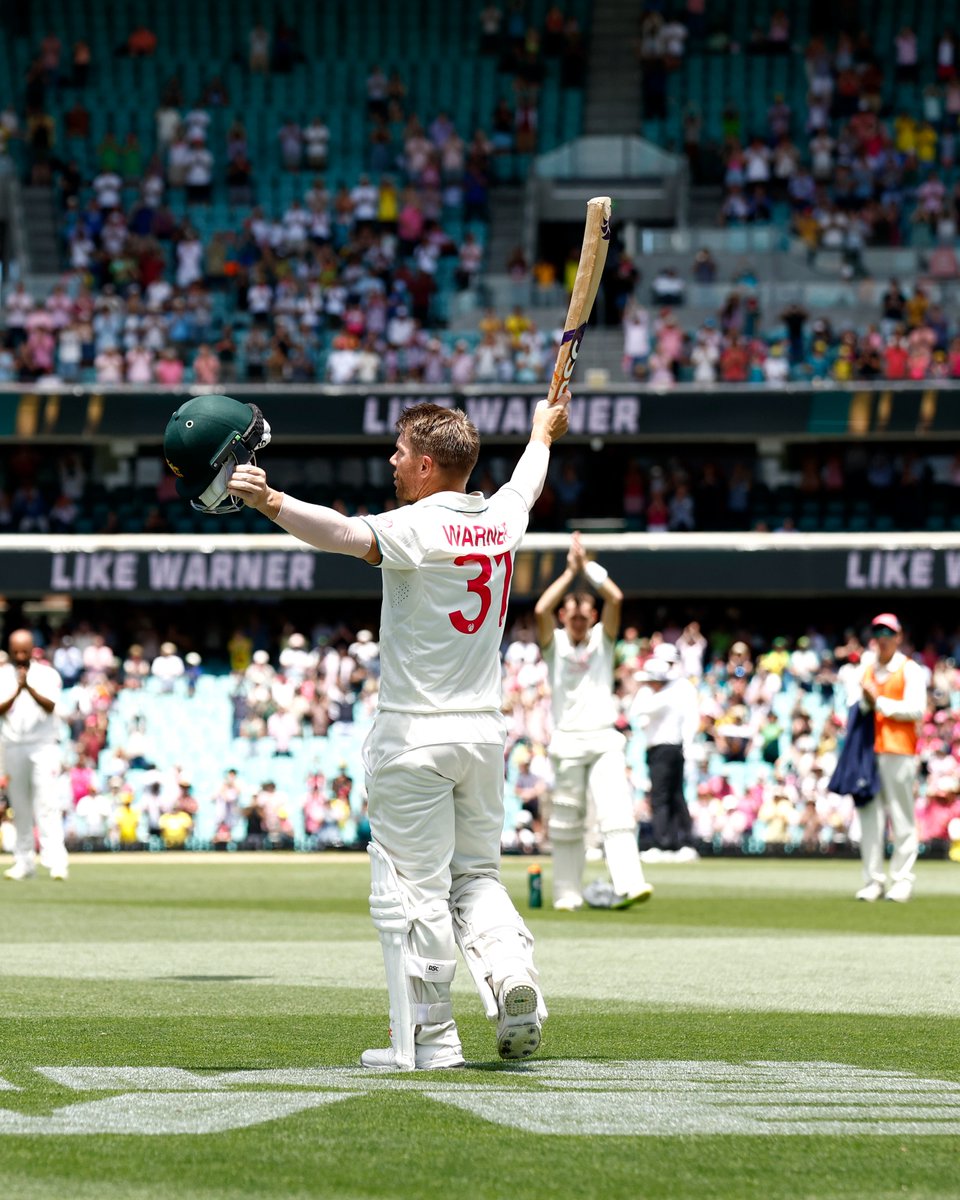 ESPNcricinfo's tweet photo. Happy retirement, David Warner 👏 https://t.co/6yExEgUMSl