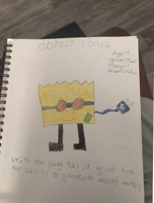 What would you Rate My original Drawing of my object sona 1-10