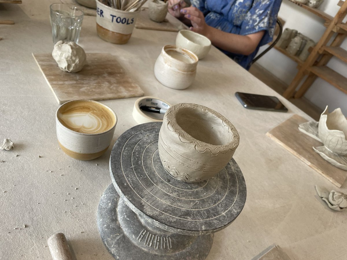 Minting some pots today