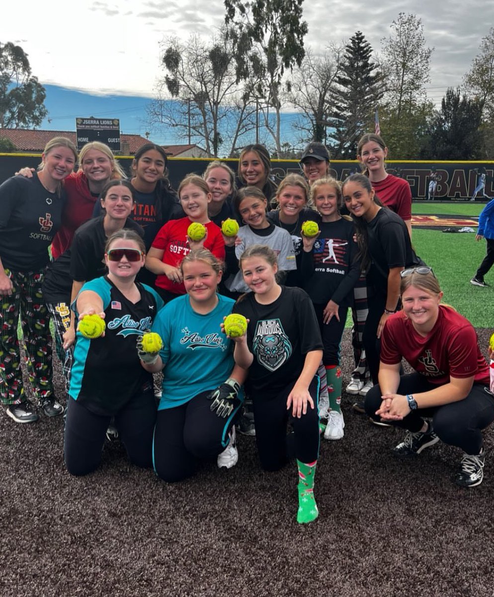 Loved spending time with these studs on the field! #jserrayouthcamp #softball #dreams