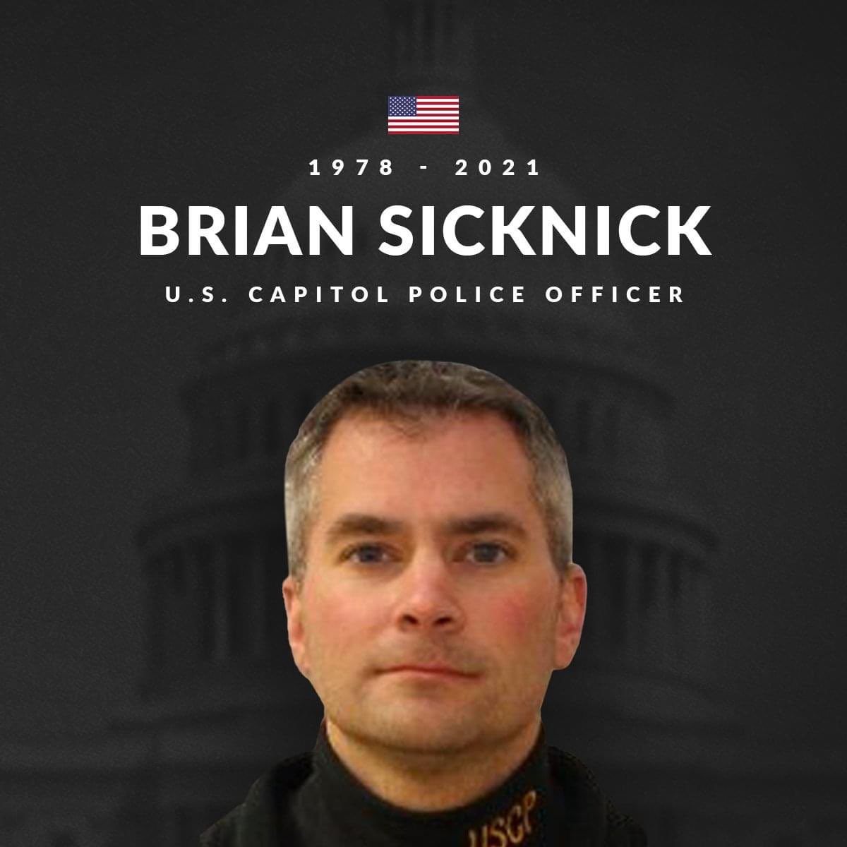 #NEVERFORGET #BrianSicknick 
Never, ever forget this man.
Never forget what Trump tried to do. What MAGA tried to do.
What the GOP continues to lie about and defend.
#ProudBlue #DemVoice1