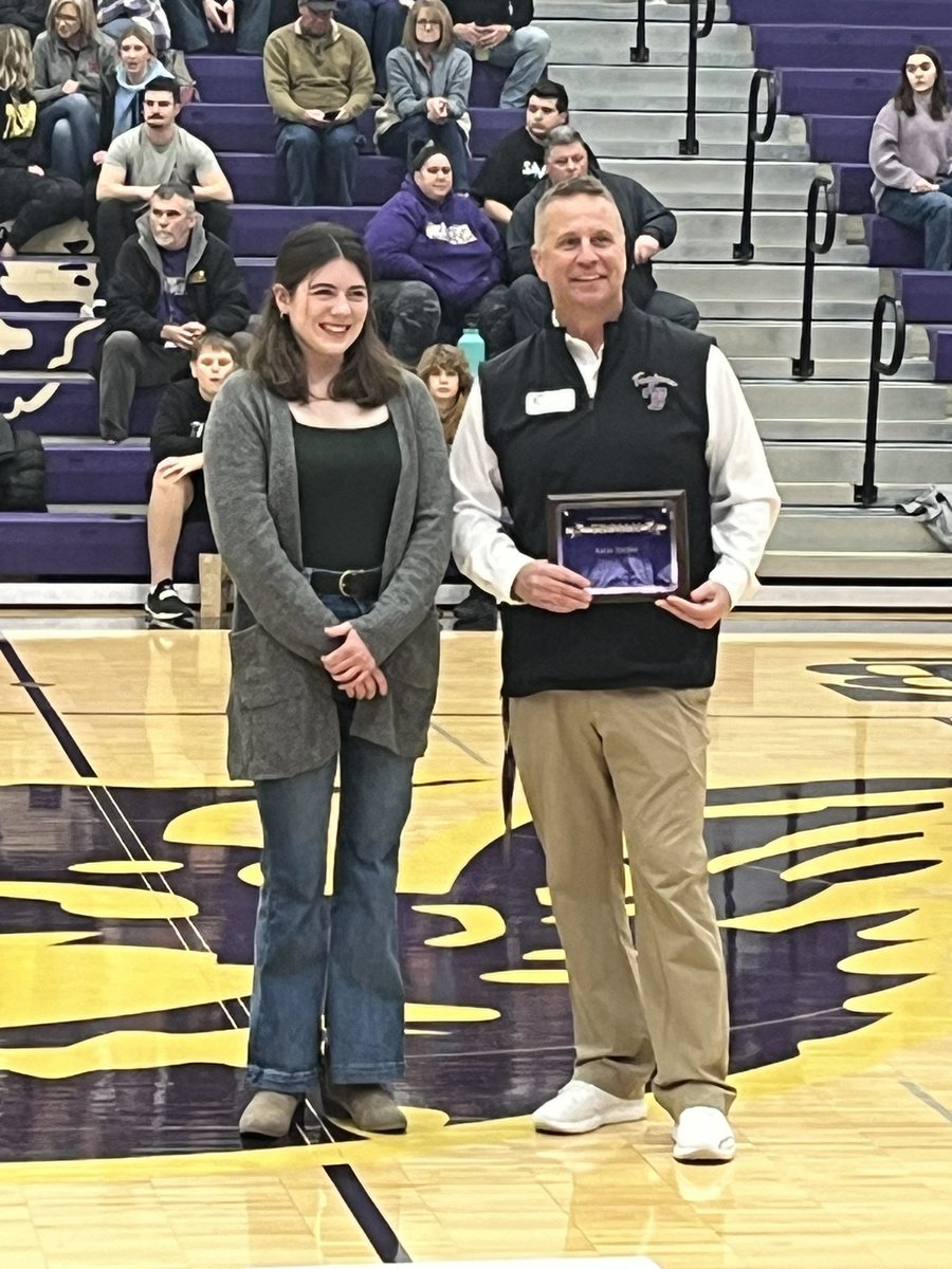 J_SMITH_ENT's tweet photo. Tonight we had the honor to recognize 2016 graduate, Katie Ladlie for her accomplishments at TBHS &amp; beyond. 

Katie was an ambassador for para athletes &amp; fought for those individuals to compete in the MSHSAA State Championships. https://t.co/vAwYYgCmgL