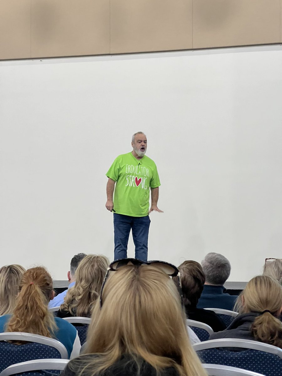 Thank you @OCSD1 for gathering all the teachers and admin together for an uplifting message from @gerrybrooksprin and @mdchambers25. Perfect timing to help us finish strong in the second semester! Pacifiers have been ordered for the staff, IYKYK!