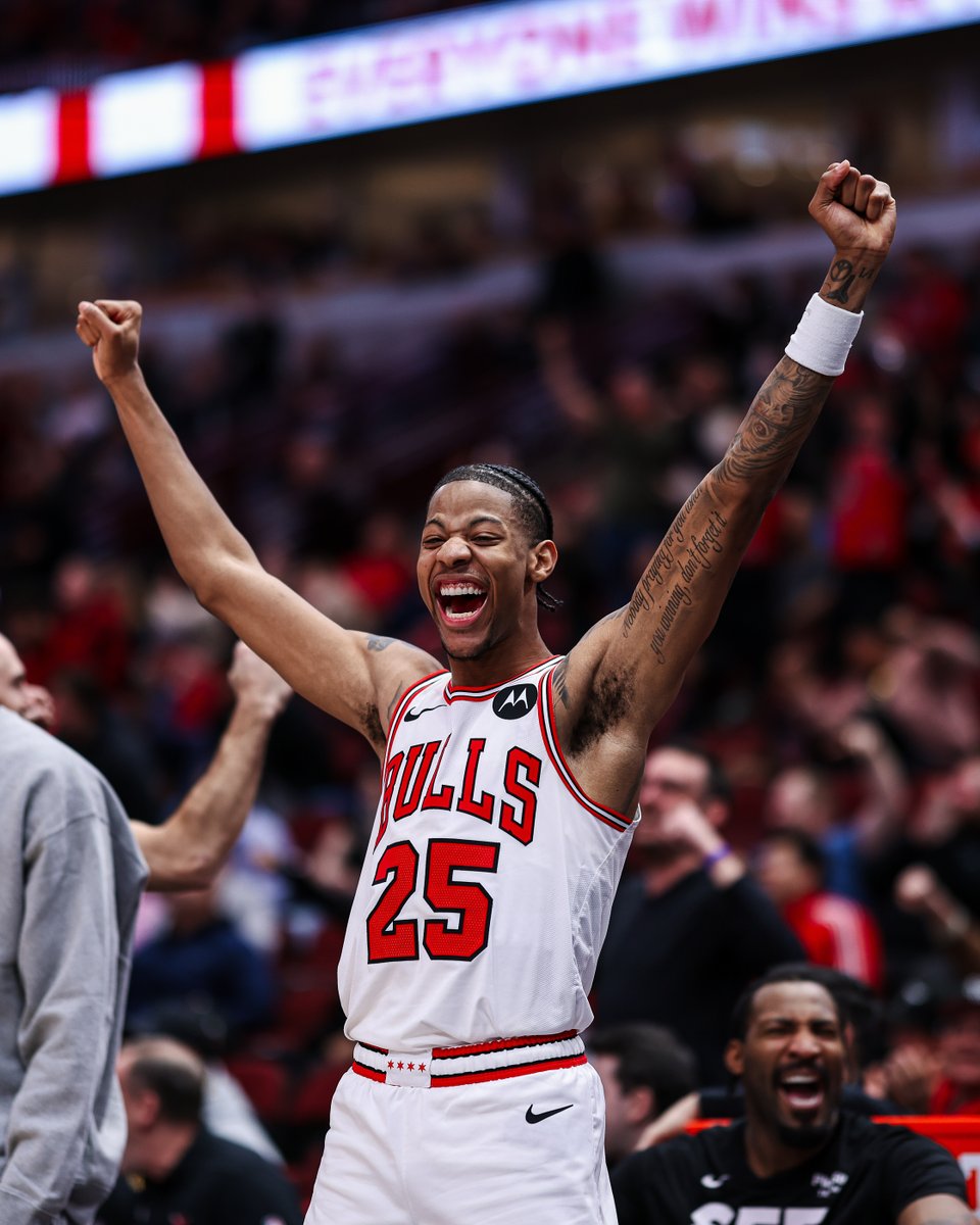 Starting the weekend with a BULLS WIN.