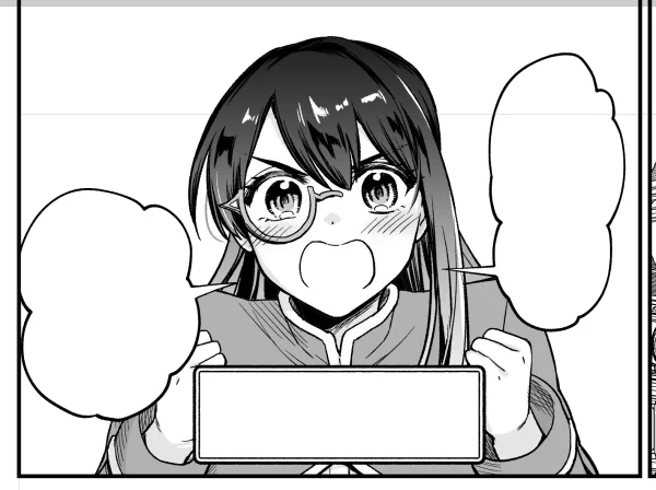 ひさびさのミロネちゃん。(作画進捗) 