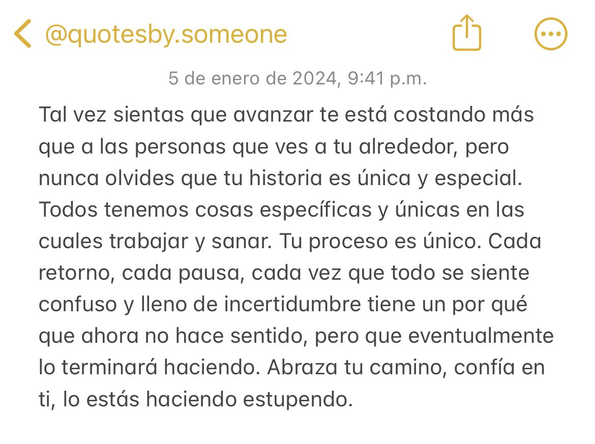 Lo estás haciendo estupendo.