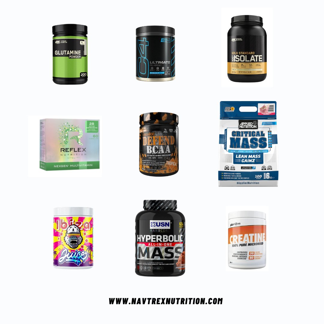 NavtrexN's tweet photo. Why Navtrex? 🌟 ✅ ALL top brands available – CNP, USN, PER4M, Naughty Boy, Optimum Nutrition, and more! 💯 ✅ Collection in person for that instant boost! 🏢 ✅ Next day delivery to keep your gains on track! 🚚 ✅ Klarna available for flexible payments! 💳https://t.co/paJUvQrjrk https://t.co/cSthhQVo7H