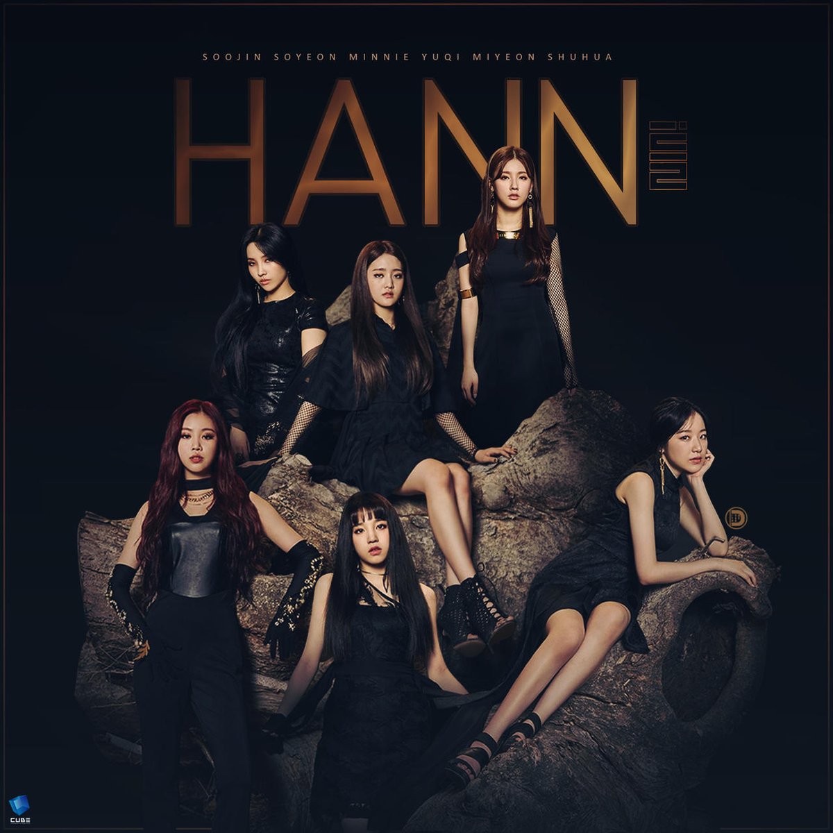 viraltakes's tweet photo. "HANN (Alone)" becomes (G)I-DLE's 10th song to reach 100 million streams on Spotify. https://t.co/hoCjYUqj7Y