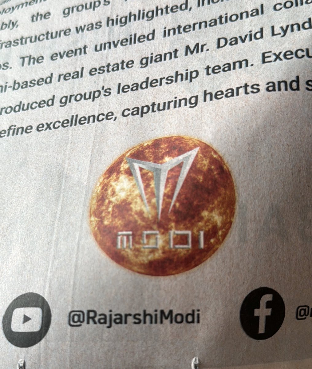ShanooBhatia's tweet image. What’s happening to the principles of good brand identity here, guys? #modigroup