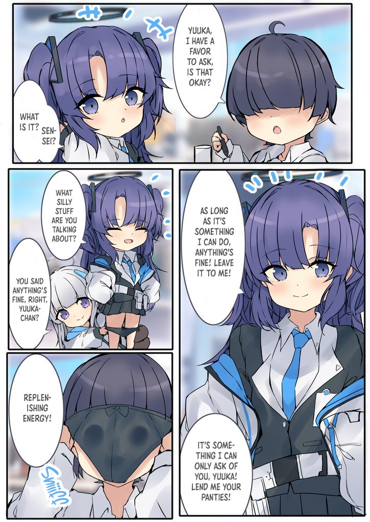 karappo_irasuto 英語版です! [EN] Sensei, replenishing energy via
