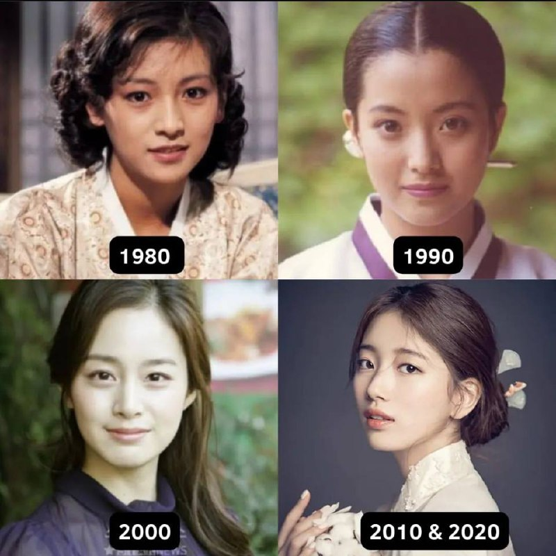 KDramaHandle's tweet photo. Korean Beauty Representatives Chosen by the Korean Society:

1980s era = #HwangShinHye
1990s era = #KimHeeSeon
2000s era = #KimTaeHee
2010s &amp; 2020s era = #BaeSuzy https://t.co/T2uCNTXWlY
