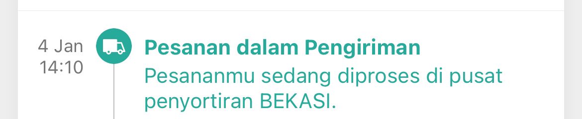Kartikaa20's tweet photo. @JNECare Tolong dong paket saya udh 2 hari ini gada pergerakan no resi : JT34044696426 . Ini kenapa ya https://t.co/JmNG4HdOVZ