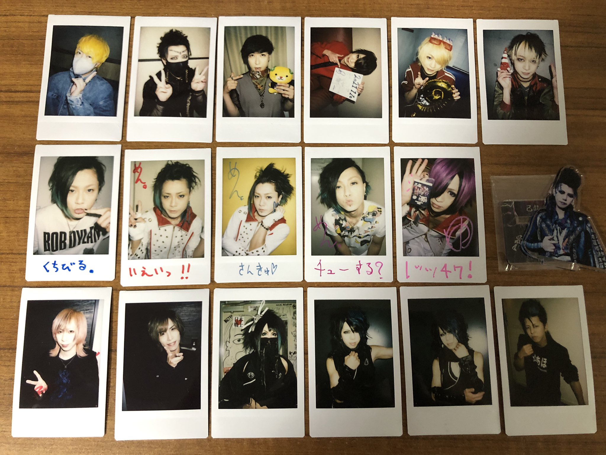 BPRチェキ Royz 杙凪 ピック 入場特典 ほたて チェキ アクスタ Royz 杙