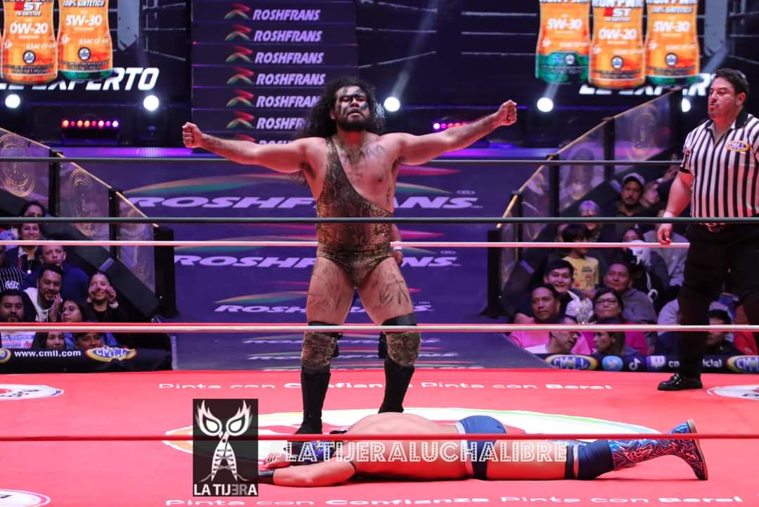 LaTijeraLucha's tweet photo. El rey de los mano a mano demuestra porque lleva ese sobrenombre el gran #TrogloditaDelRing quien se impone al #FaraonQueRigue; con intensidad y espectacularidad, pero con lucha recia #BarbaroCavernario vence a #Esfinge en el #ViernesVIP del #CMLL…
#latijeraluchalibre https://t.co/JcAUBywIGG