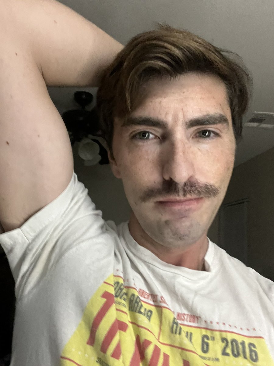 NoahmurphyXXX's tweet photo. I mustache you a question. https://t.co/W9EbbMsOkN