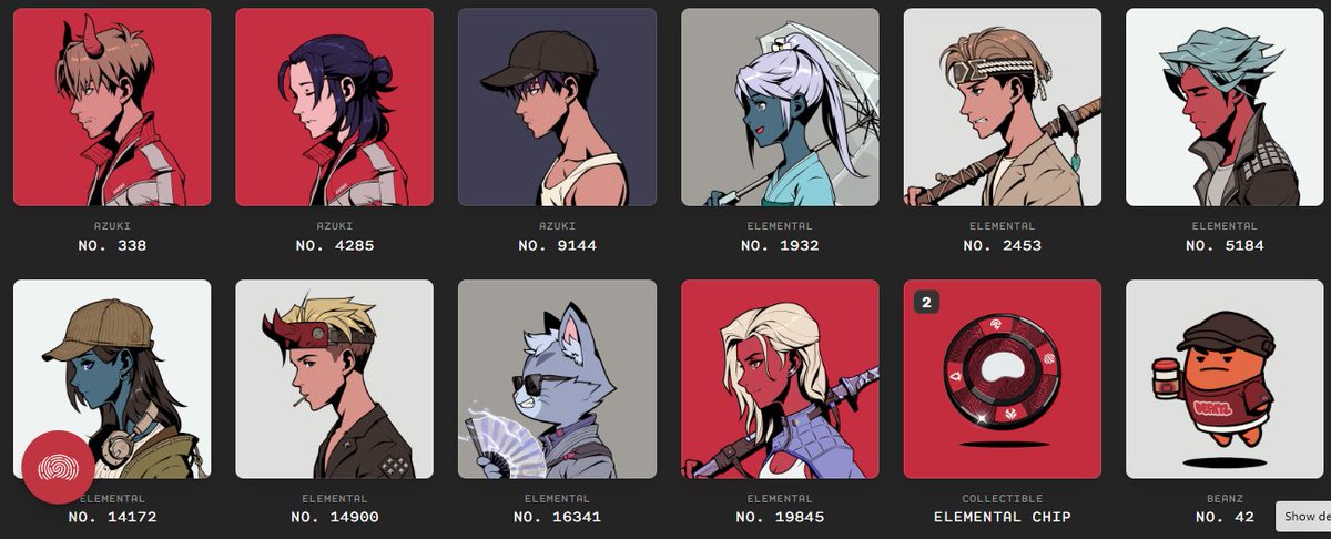 KLiebsMfer's tweet image. Tonight we do some sweeping

#Azuki #AzukiElementals