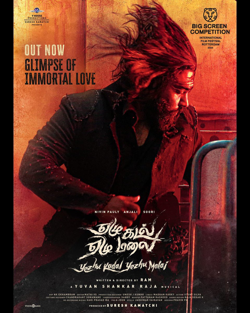 SilambarasanTR_'s tweet photo. Love story of an 8000 year old man! Truly immortal love! This is definitely a journey into the world created by my dear friend #DirectorRAM! Best wishes to @NivinOfficial @sooriofficial @yoursanjali @thisisysr @sureshkamatchi and the team! 
#YezhuKadalYezhuMalai

https://t.co/UdJ8dgeUH2

@VHouseProd_Offl @madhankarky @eka_dop @UmeshJKumar @silvastunt @johnmediamanagr
@praveengoffl @Malik_Ayishaoff #KskSelva