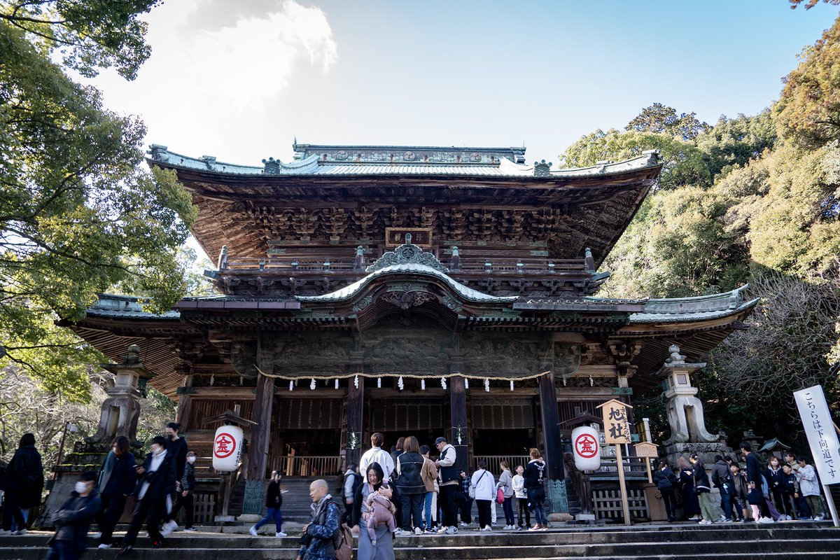 Kaname147's tweet photo. New Year’s visit to Kotohira-gu Shrine (Kompira-san, more commonly) ⛩️🙏 https://t.co/6YxiVYnDY8