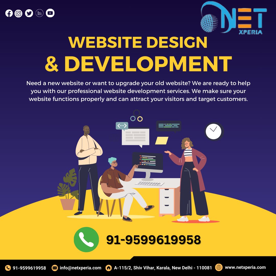 net_xperia's tweet image. #WebDesignSolutions #DigitalTransformation #OnlinePresence #CreativeWeb #WebsiteMakeover #DigitalCraftsmanship #UXDesign #ResponsiveWeb #InnovativeDesigns #BusinessWebsite #StandOutOnline #DigitalMarketing #WebDevelopment #UserFriendlyDesigns #TechInnovation #WebsiteRevamp