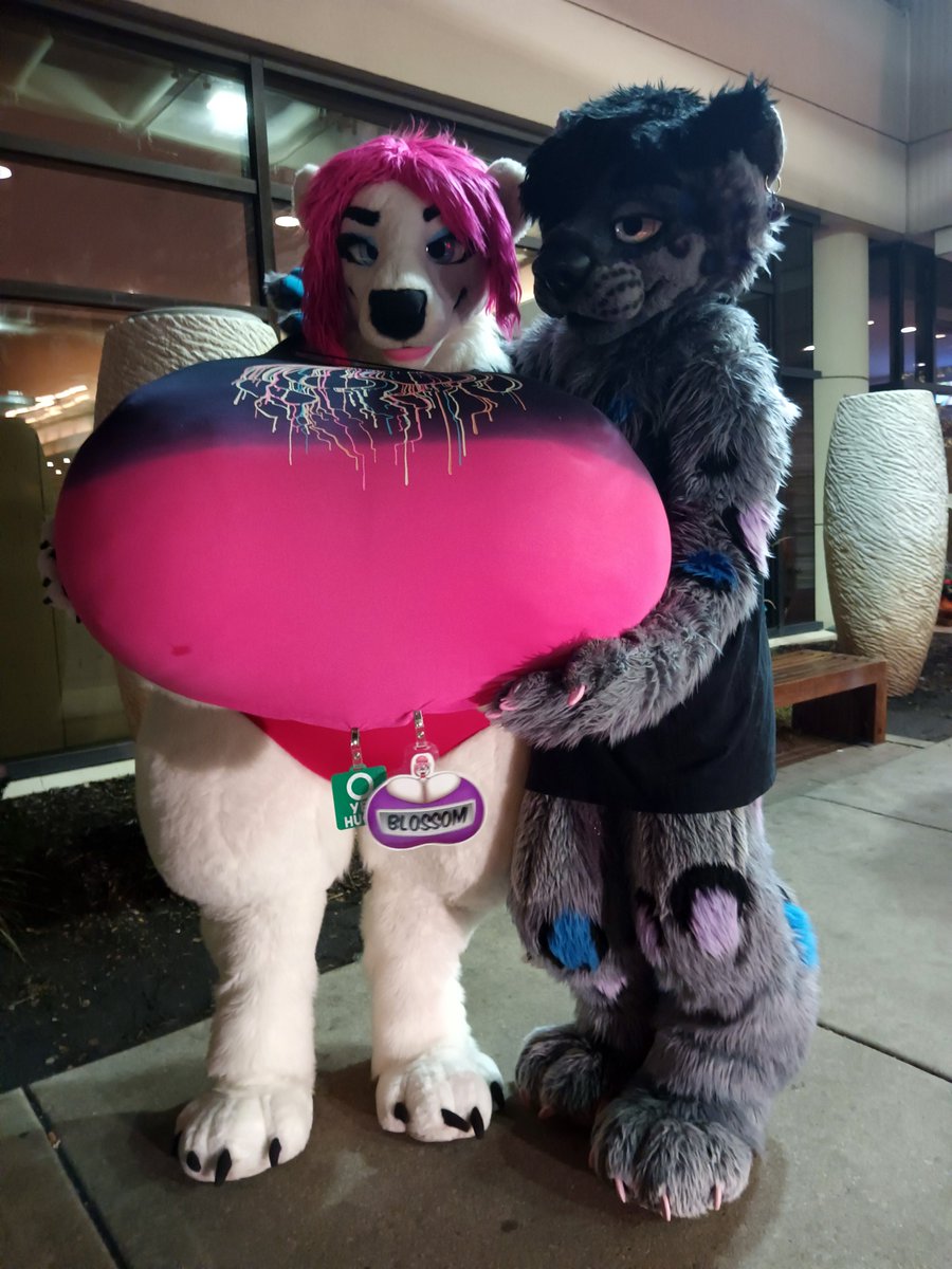 Happy #FursuitFriday! This time with <a href="/Shenandoah09/">Shen ☺️✈️</a> at #MFF2023