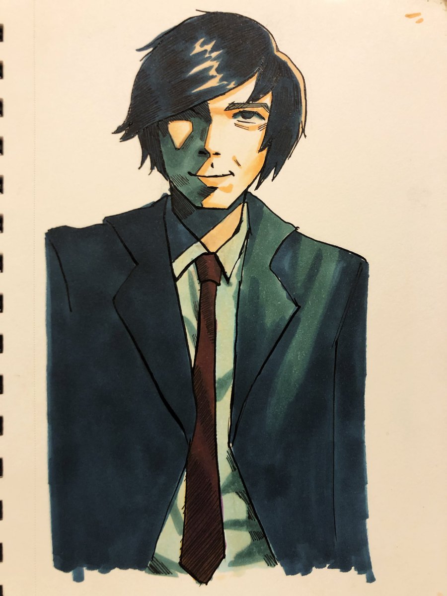 danscIit's tweet photo. Drew that one picture of Phil https://t.co/AHirypKsHR