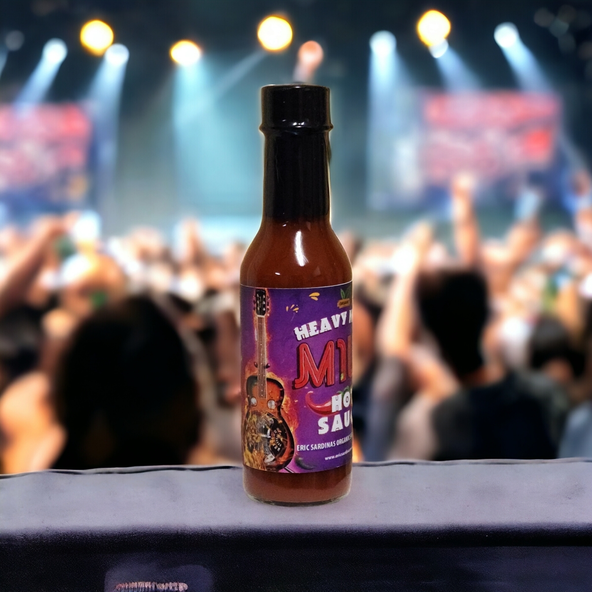 Thanks to each and every one of you who purchased Eric Sardinas' Heavy Mojo Mild Hot Sauce on its debut day 100 bottles sold. we've decided to treat our loyal Twitter followers with a special price reduction. Signature  bottle for just $16.00 heavymojomusic1@gmail.com to order.