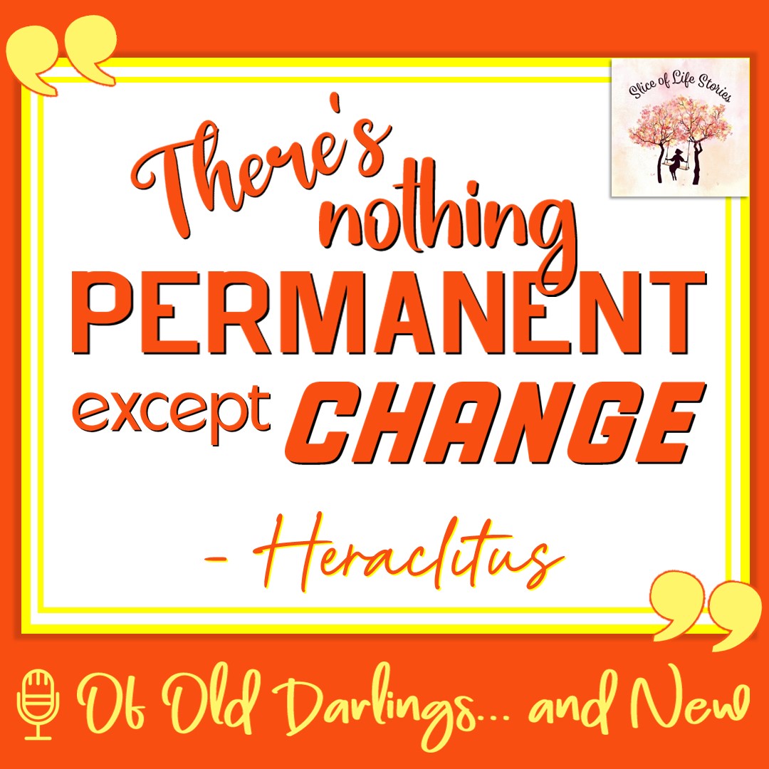 sliceoflife466's tweet photo. 🎙 Of Old Darlings... and New
▶ https://t.co/atB0uwMjvv
#podcast #coping #inevitability #inevitabilityofchange #heartbreak #hope #newbeginnings #stories #shortstory #lifestories #staytuned #heraclitus #heraclitusquotes #nothingpermanent #change #heraclitusquote https://t.co/n9vGOdwcmh
