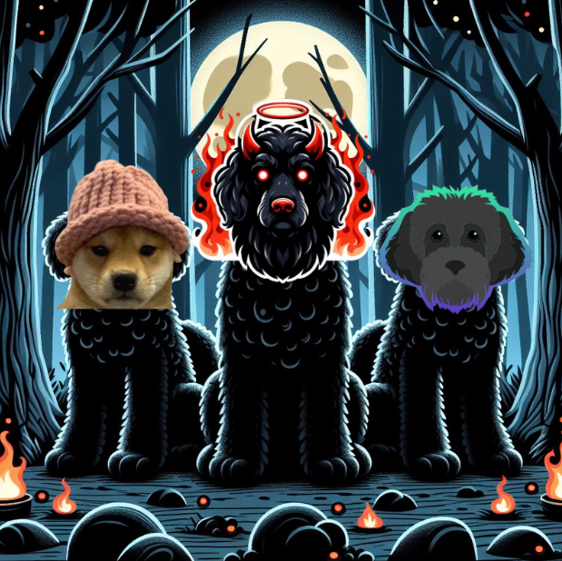 MyronOnSol's tweet photo. Hellhounds unite 🔥🔥🔥 

$MYRO &amp; $WIF paved the way for $MYRON to ascend from the depths of hell to take over.

#TheEvilArmy never sleeps. We have only just begun. https://t.co/PgCrKKtTHo