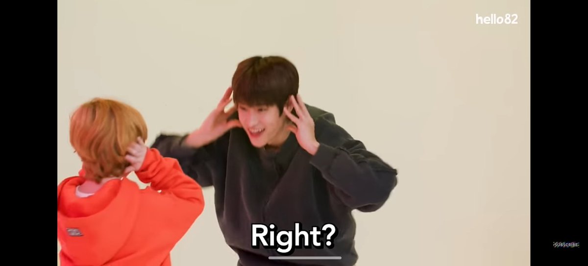 y0eeandme's tweet photo. It was an easy guess but Sohee fs was excited to show his dance move to Cooper lmao
Sohee: Right? Right?
Cooper: ...yes... ๐คฃ๐คฃ๐คฃ
#COPYnPASTE_RIIZE #RIIZExhello82 #RIIZE #hello82
https://t.co/Zu1Okc3KCh https://t.co/OrE7qi73Nj
