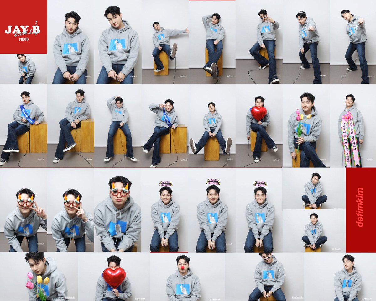 defimkim's tweet photo. เนื้อหารูปภาพ 29 ภาพ รวมอีก1รูปเปิดตัวphoto เป็น 30 พอดี เฮ้ออออ มันน่ารักหมดเลยแก 🥹🥹🥹🥹🥹🥹✨💕💖 #JAYB @jaybnow_hr #HAPPYJAEB30MDAY https://t.co/4Xvj5hvF8A