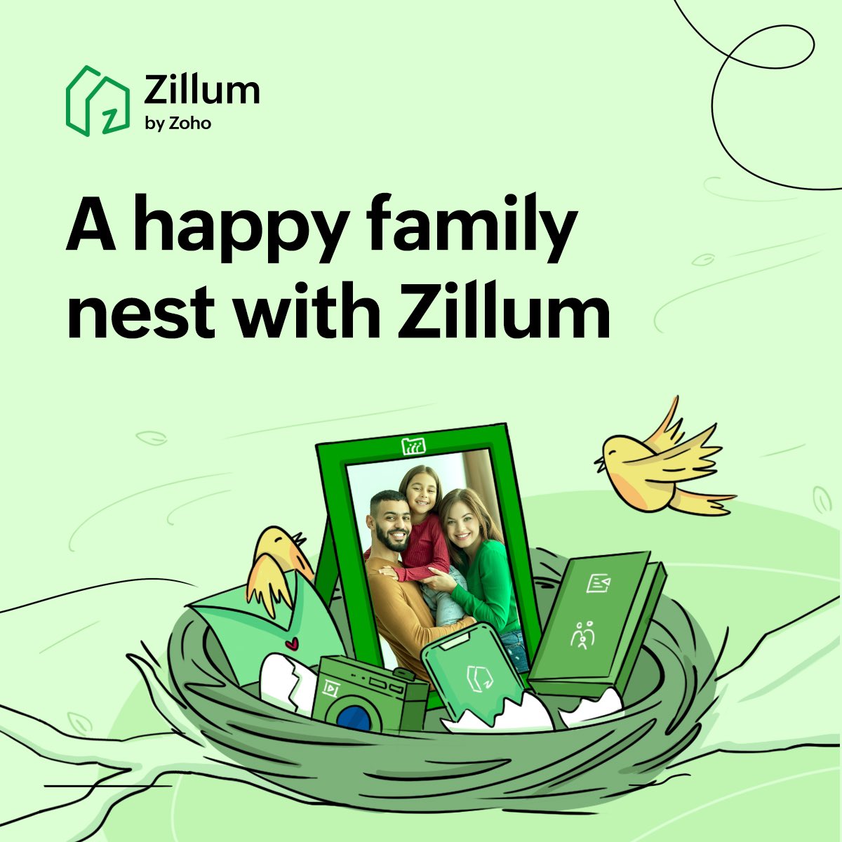 Build a happy family nest 🪺 with Zillum this #NationalBirdDay 🐤
Nurture bonds, communicate securely, store your family's best work, create beautiful memories, and more as a family! ✨
Discover all Zillum has to offer here 👉 zillum.com/features.html