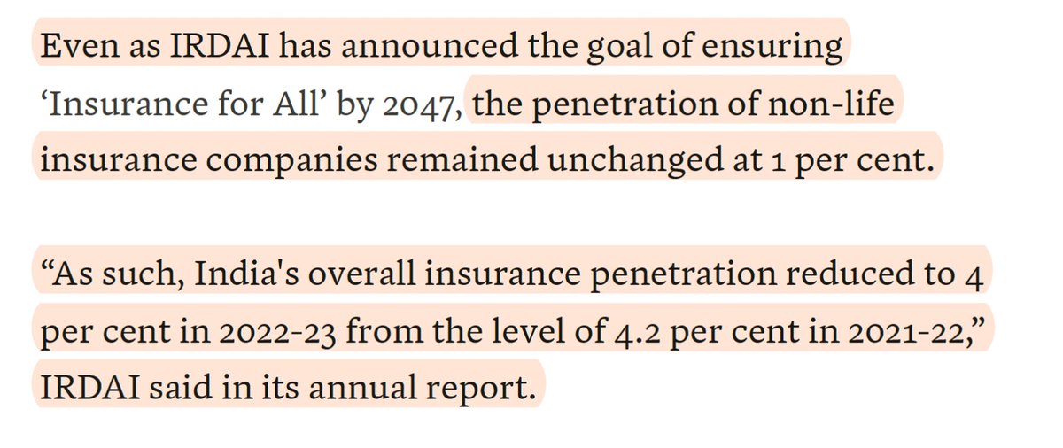 TheInsGal's tweet image. Despite such poor penetration, regulators and insurers are not making it easy for the Biggest &amp;amp; most worthy of the distribution channel. 

Non-Life has such a huge scope to Grow. 
 
While Banks &amp;amp; Motor Showroom continue to Mis-sell &amp;amp; force-sell. 

#InsuranceInIndia