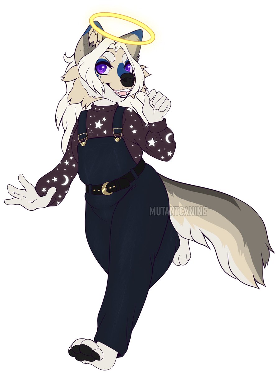 VultureDecay's tweet photo. If the moon was a person itd be Damaris 🌙💫

#furry #furryart #furryartwork https://t.co/56L0LlAIaq