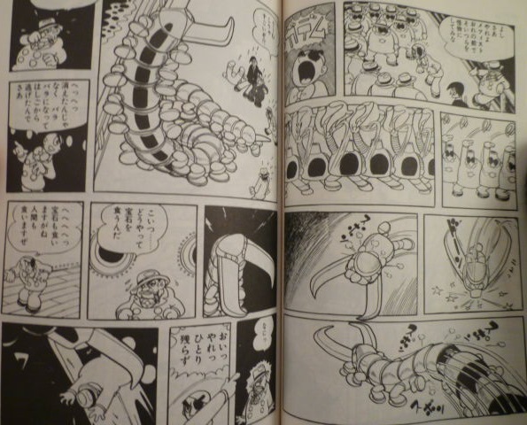 ギャロンは『鉄人28号』の連載最終盤なので昭和34年作の『アトム』のガ