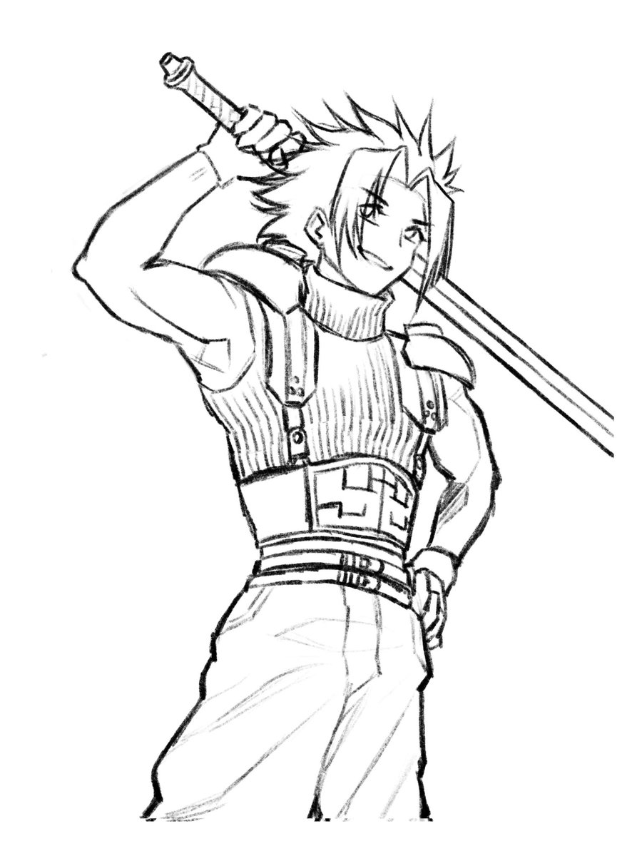 13211492's tweet photo. 仔犬のザックス🐶

#FF7 #zackfair https://t.co/c0b5krDSDr