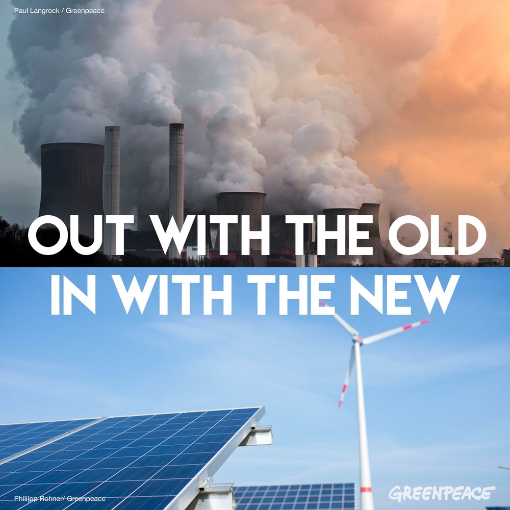 Greenpeace's tweet photo. Our world looks very different when it’s powered by renewable energy instead of polluting fossil fuels.

It’s time for a change!!

#ActOnClimate https://t.co/Me7n7WuT1U