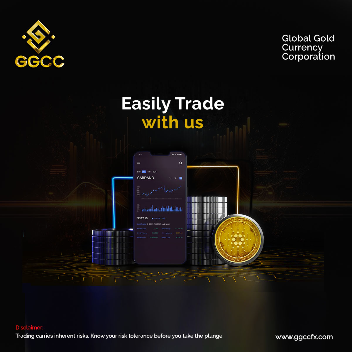 Our platform makes trading easy, empowering you to navigate the markets effortlessly. Join us on the journey to financial success 

#TradeWithEase #FinancialFreedom #Trading # #Forex #StockMarket #DayTrading #Investing #TechnicalAnalysis #FinancialMarkets #GGCCfx