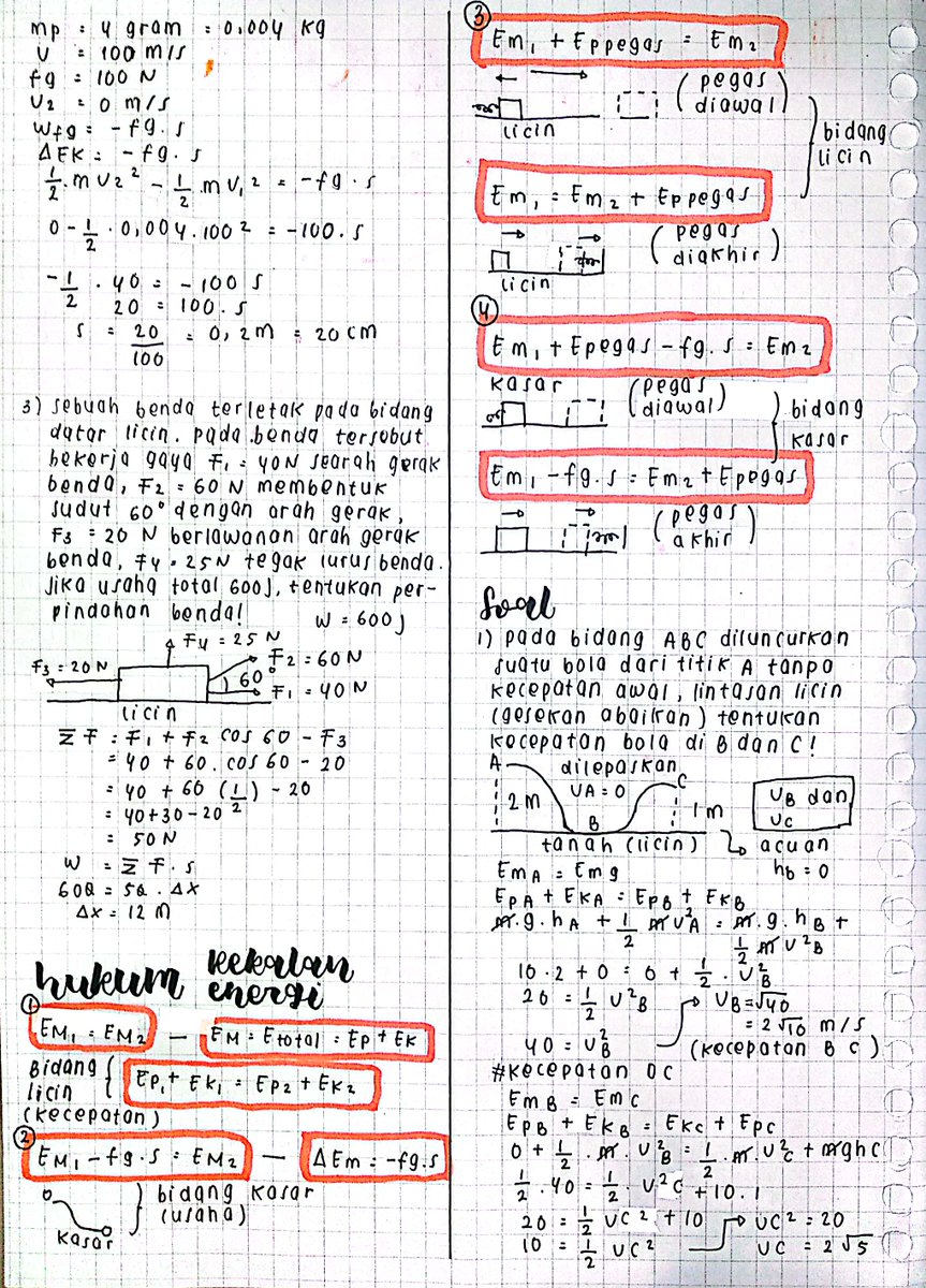 archuitect's tweet photo. catatan fisika kelas 10 #sanotes
✦ ࣪ ₊ usaha dan energi
source : youtube big course https://t.co/2fENwaNx7h
