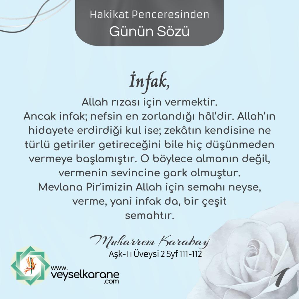 Karaku3Web's tweet photo. Üveys Veysel Karane zikrini yaşamanız gerekir 🌹
https://t.co/lCJqZRr9R3 
Yaşa ve Gör! https://t.co/CtHSxdvBRR