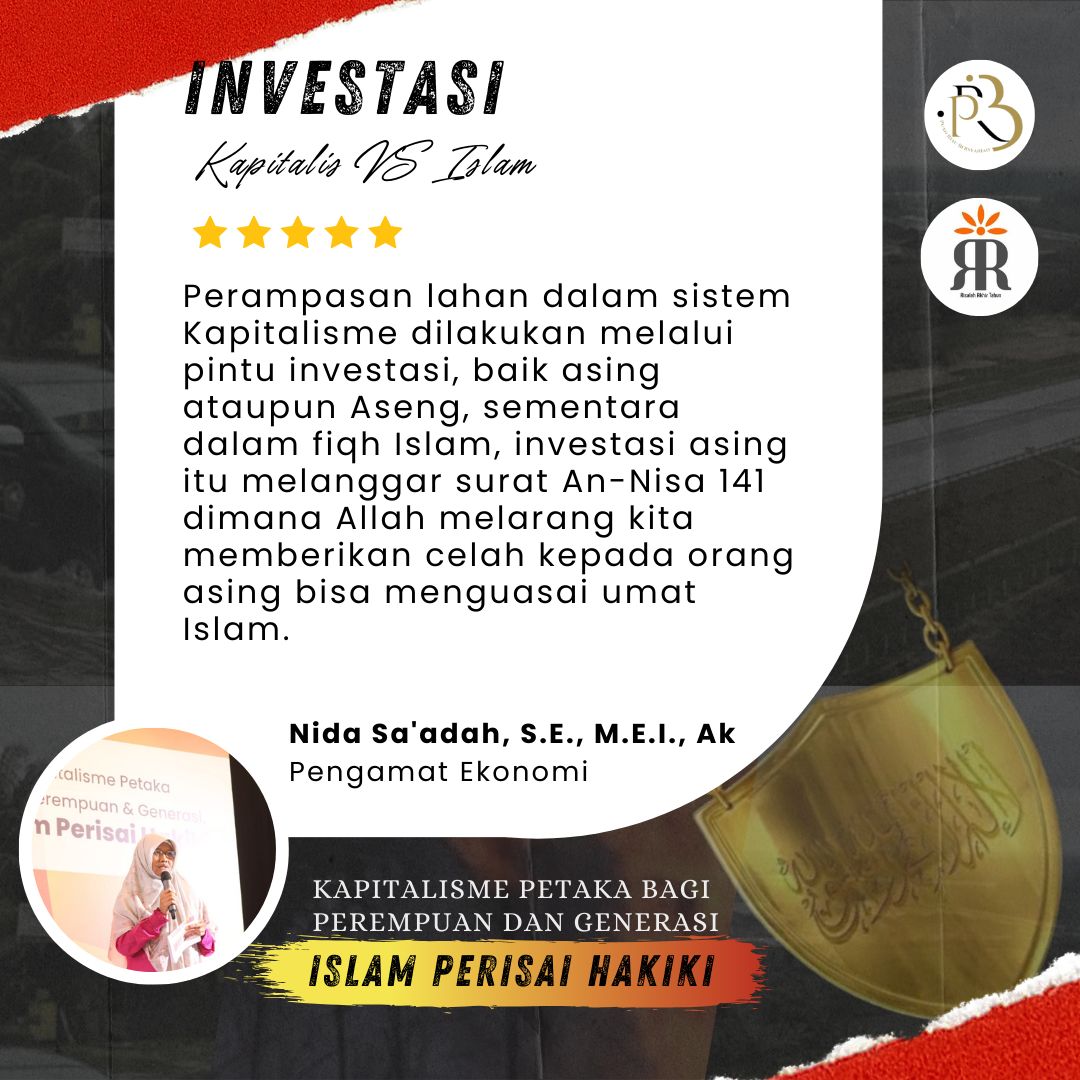 ecyhessy's tweet photo. #KapitalismeSengsarakanUmat
#KhilafahPerisaiHakiki
#IslamSolusi https://t.co/3tTQGnZQIa