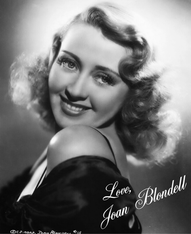Joan Blondell - Photo Canvas Print - Glamour Beautiful Profile - Hollywood Legend ON SALE NOW: redbubble.com/i/canvas-print… #joanblondell