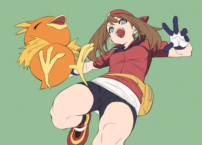 フォトショの不具合で去年描ききれなかったハルカ流石に間が空きすぎたんで・・・・次描く機会があれば頑張ります!! 
